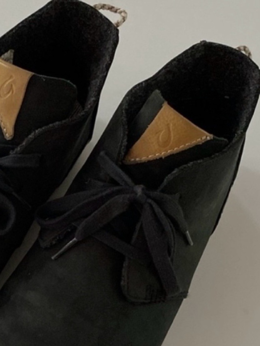 OluKai Men’s Shoes Hawaiiloa Manu Ihu Chukka Boots Black size 12 - Picture 13 of 13